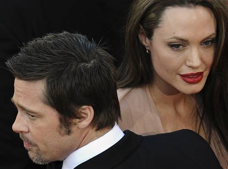 Angelina Jolie a Brad Pitt.