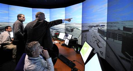 Slavnostní inaugurace nového 3D vního simulátoru ízení letového provozu se uskutenila 26. ledna v Praze-Ruzyni.