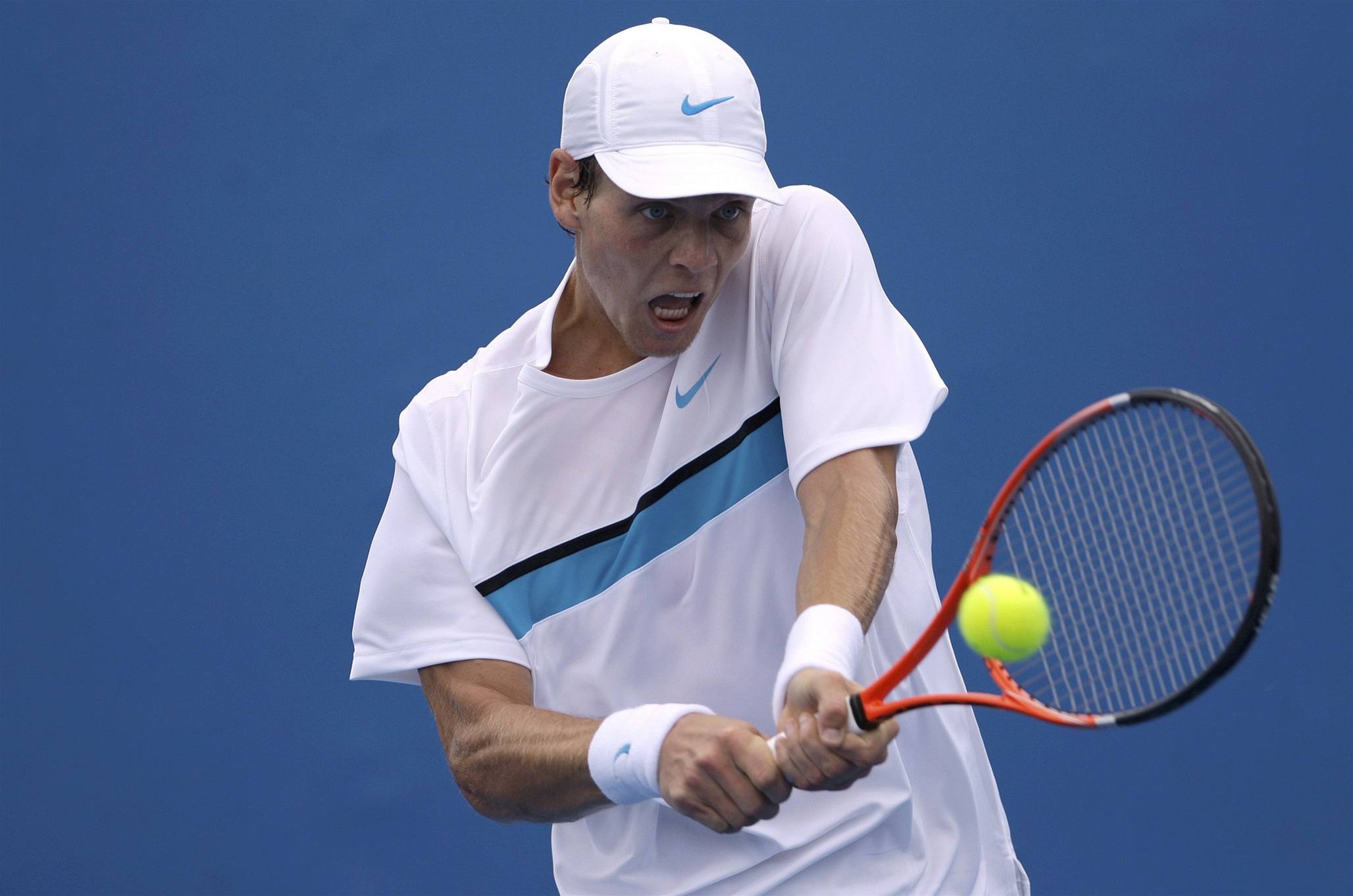 Berdych na Australian Open dohrál u� ve druhém kole