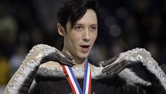 Americký krasobrusla� Johnny Weir.