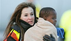 Jeden z 24 sirotk z Haiti, kteí 24. ledna pistáli v Ottaw.