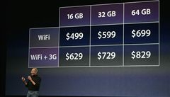 Ceny tablet� od firmy Apple