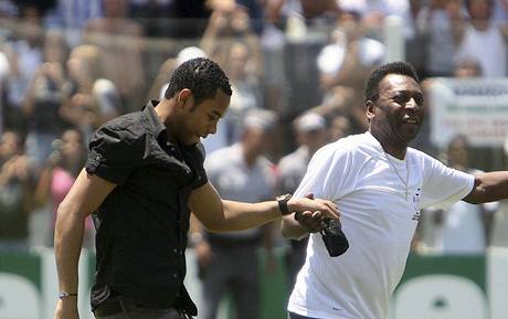 Pelé a Robinho.