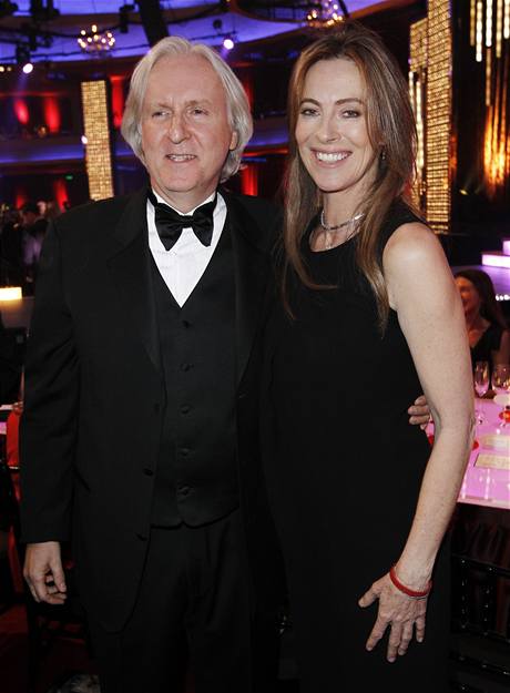 James Cameron a jeho bývalá manelka Kathryn Bigelowová