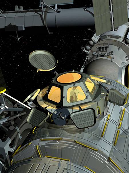 Modul Cupola poskytne astronautm dokonal vhled