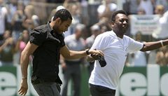 Pelé a Robinho.