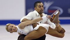 Aliona Savchenko a Robin Szolkowy na ME.