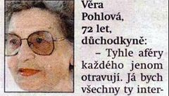 Dchodkyn Vra Pohlová.