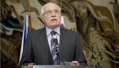 Václav Klaus vyhlásil termín voleb