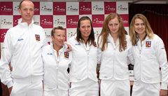 V týmu pro Fed Cup jsou Šafářová, Kvitová, Peschkeová a Strýcová 
