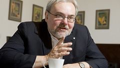 4.2.2010 - Stínový ministr �kolství docent Ji�í Havel. Chvilkama vedl bujaré promluvy a v�bec ob�as p�sobil jako p�erostlý student