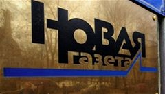 Ruský nezávislý list Novaja Gazeta otev�en� kritizuje Kreml.