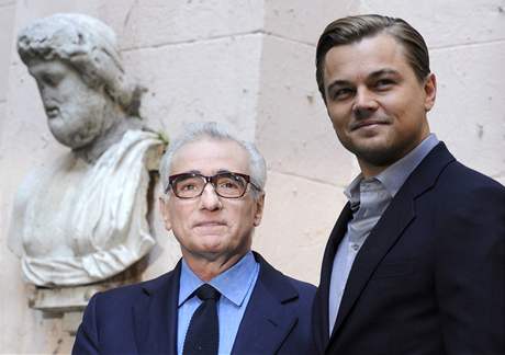 Reisér Martin Scorsese a jeho oblíbený herec Leonardo DiCaprio.