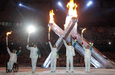 Slavnostní zahájení Zimních olympijských her.