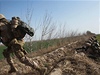 Ofenziva spojeneckých sil na jihu Afghánistánu.
