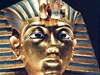 Tutanchamonova maska. Testy DNA odhalily píbuzenské vztahy i píinu smrti faraóna. 