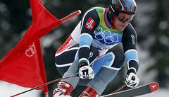 Norský sjezda Aksel Lund Svindal.