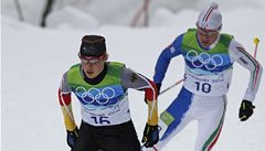 N�mec Eric Frenzel (vlevo) a Pavel Churavý.