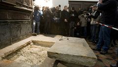 Ostatky svaté Anežky v kryptě kostela nejsou, zjistili archeologové