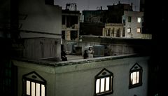Vítzný snímek soutee World Press Photo 2010 od italského nezávislého fotografa Pietra Masturza zachycuje enu kiící z verandy na protest proti výsledkm prezidentských voleb v Íránu; erven 2009