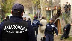Zásah ma�arské policie. Ilustra�ní foto
