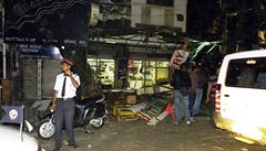 Terorist v Indii toili na cizince. Bomba ve fast foodu zabila 9 lid
