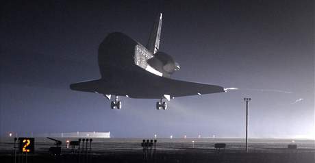 Raketoplán Endeavour pistál 22. února na Mysu Canaveral