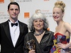 Zleva Matthew Goode, Jenny Shircore a Romola Garai