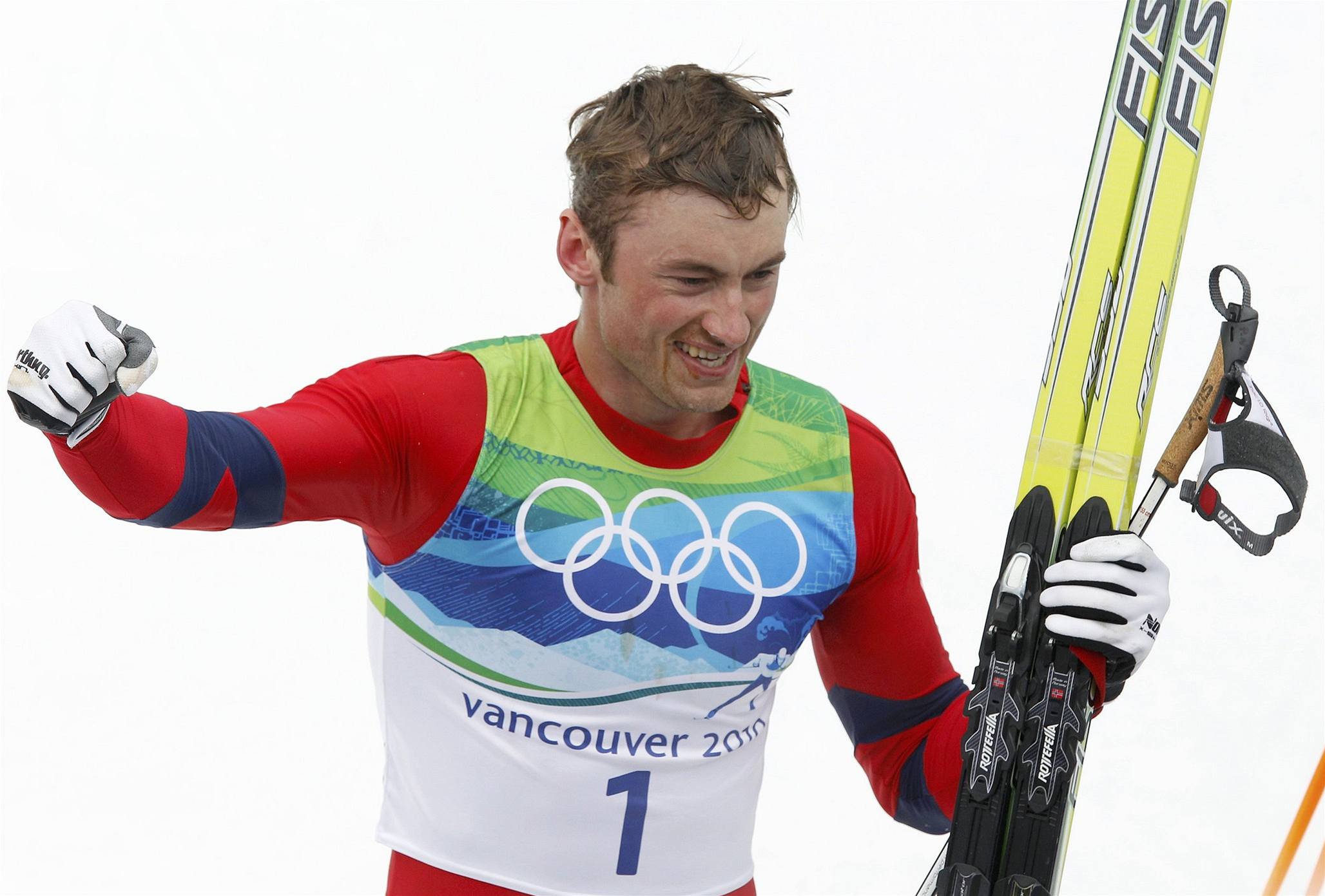 Nor Northug vít�zí v maratonu. 