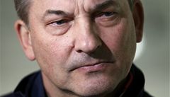 Mana�er ruského týmu a bývalý fenomenální branká� Vladislav Tretjak.