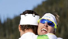 Marcus Hellner (vlevo) a Johan Olsson.