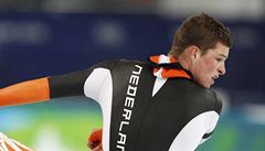 Zklamaný Nizozemec Sven Kramer.