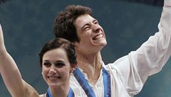 Kanadský pár Scott Moir a Tessa Virtueová.
