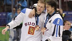 Finský hokejista Teemu Selänne (vpravo) | na serveru Lidovky.cz | aktuální zprávy