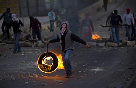 Demonstranti v Jeruzalém
