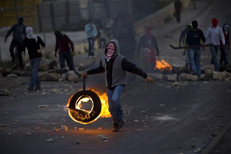 Demonstranti v Jeruzalém