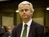 Geert Wilders elí ped soudem obvinní z podncování rasové nenávisti. 