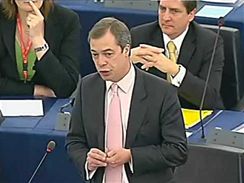 Nigel Farage v Evropskm parlamentu