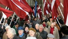 V Lotysku se uskuten pochod vetern SS. Bez ohledu na zkaz 