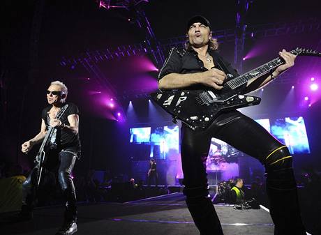 V Praze vystoupila skupina Scorpions