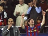 Lionel Messi a Pepe Guardiola.