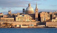 Ostrov Malta ve Stedozemním moi.