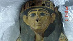 Ukradený sarkofág se ze Spojených států vrátil do Egypta 