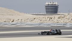 Schumacher v Bahrajnu. 