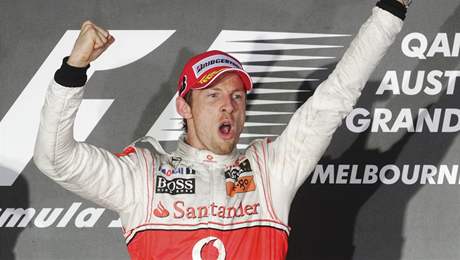 Jenson Button z McLarenu vyhrál druhý závod F1.