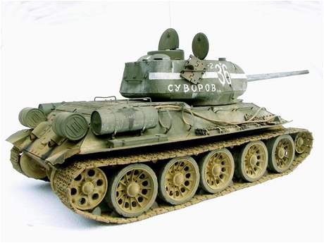 Sovtský legendární tank T-34