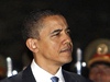 Barack Obama a s prezidentem Hamídem Karzáím pi neekané návtv Afghánistánu