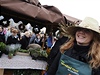 Farmáský trh na Vítzném námstí v Praze Dejvicích