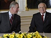 Václav Klaus a britský princ Charles