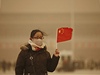 Písená boue zasáhla Peking